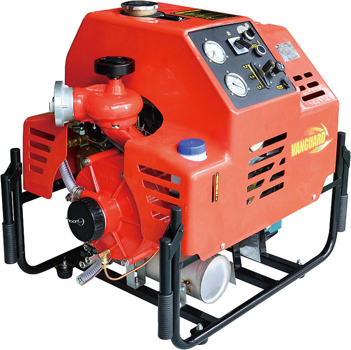 46HP Twin Stage Gasoline Portable Fire Fighting Equipment Pump